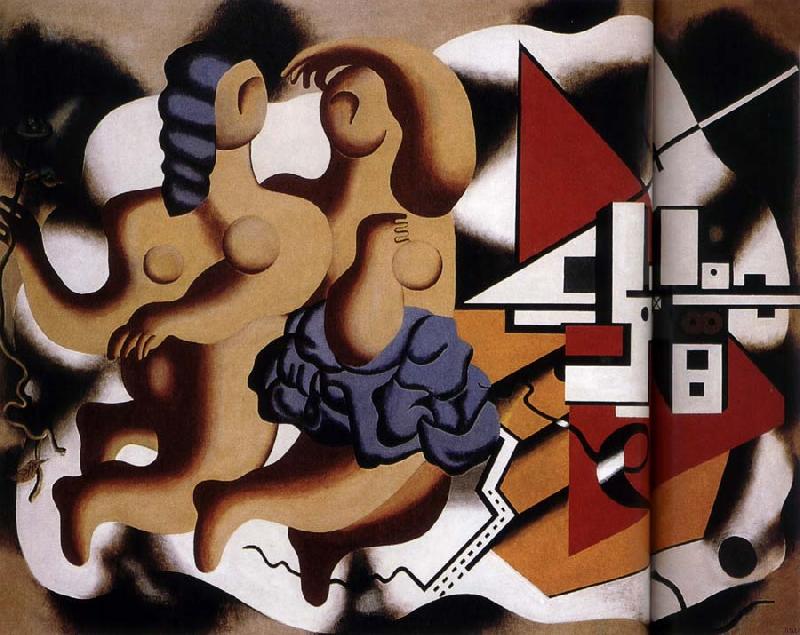 Fernard Leger The Gigolette with Key